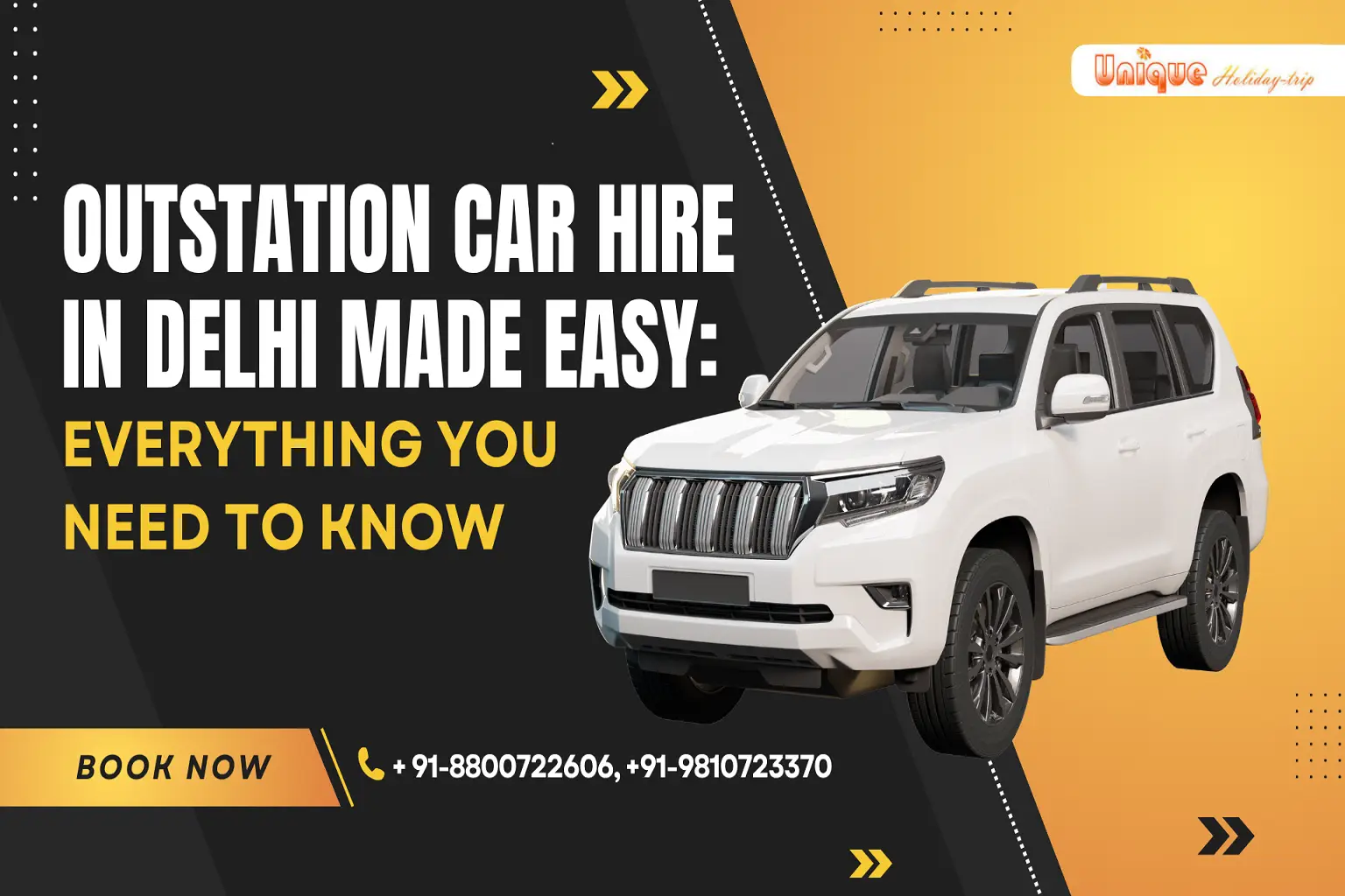 Outstation Car Hire in Delhi