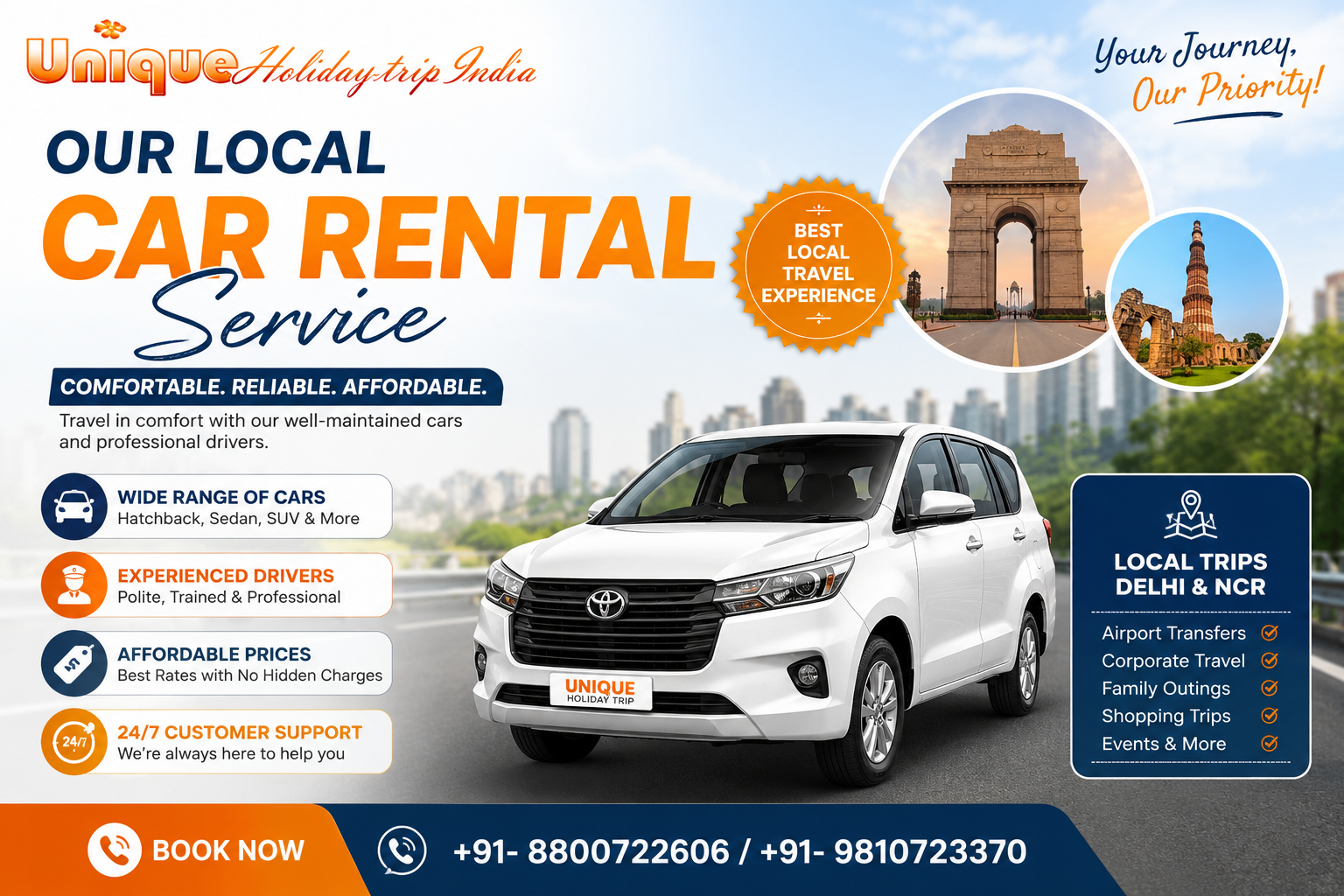 Our Local Car Rental Service